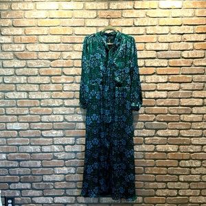 Banana Republic Necktie Maxi Dress